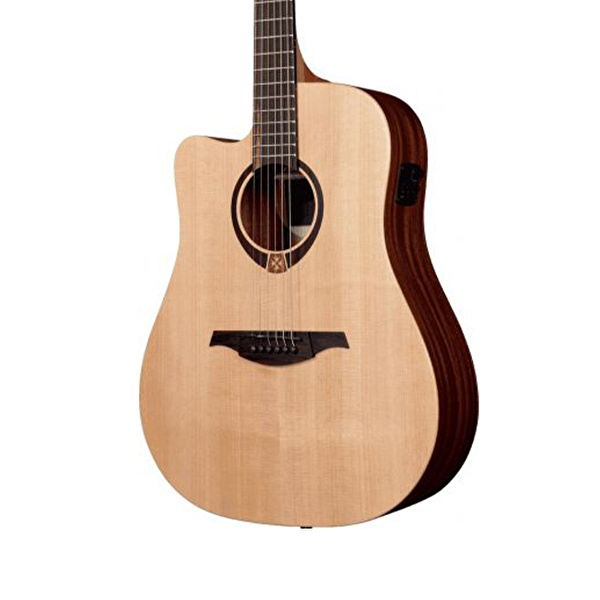 LAG GLA TL70DCE - Tramontane Dreadnought Cutaway Solak Elektro Akustik Gitar